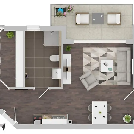 Schicke Am Golfplatz *