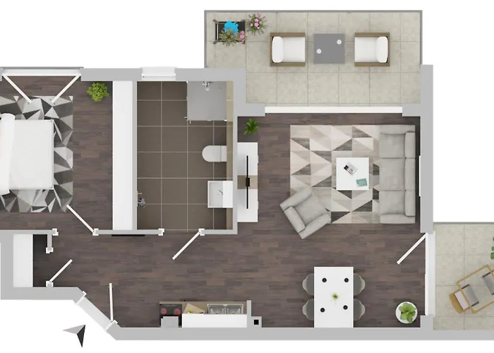 Schicke Am Golfplatz *